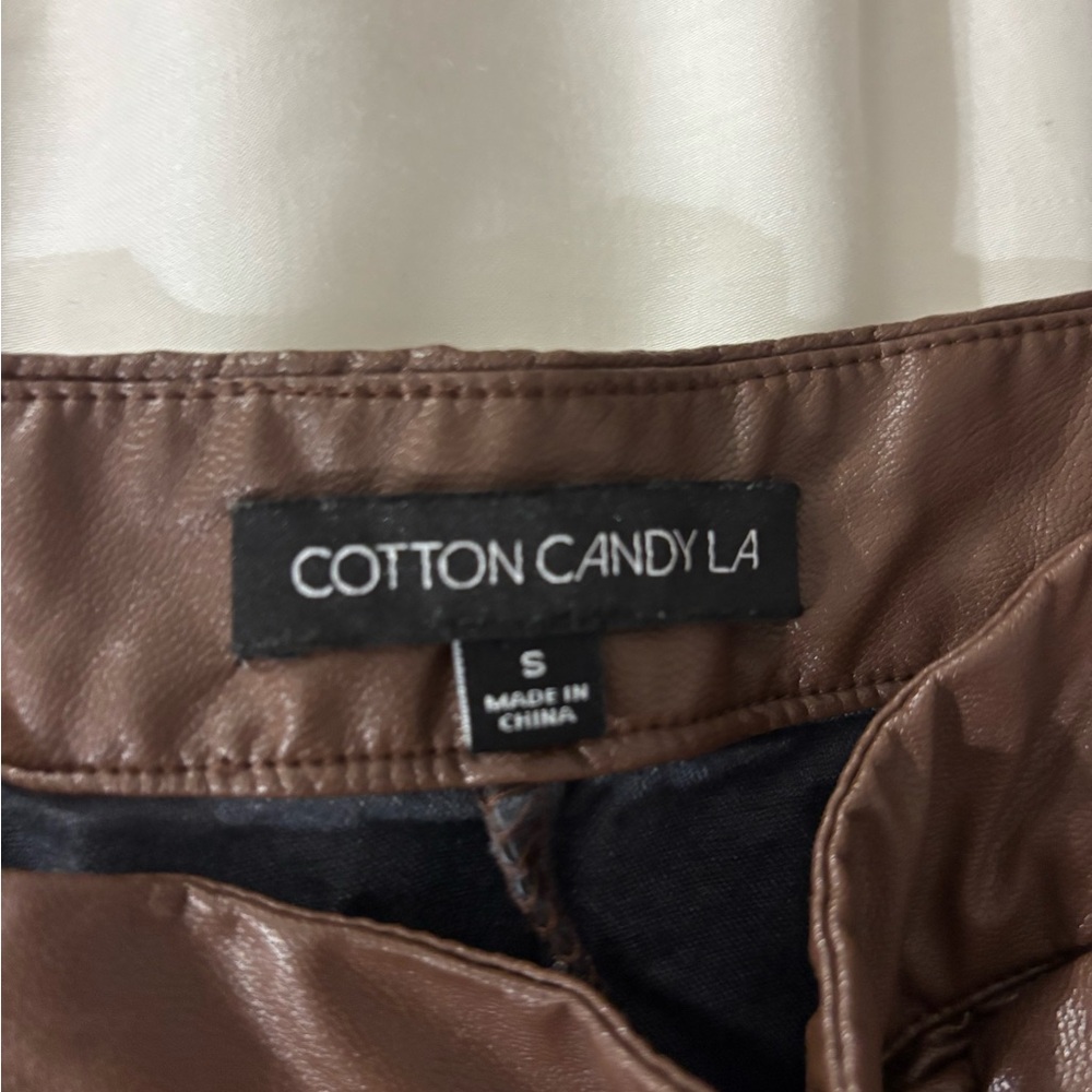 Cotton Candy LA Brown Jacket